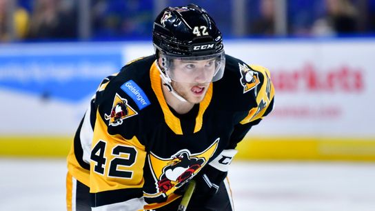 One-on-one: Defenseman Swoyer sees Penguins as 'perfect fit' for his style taken at PPG Paints Arena (Penguins)